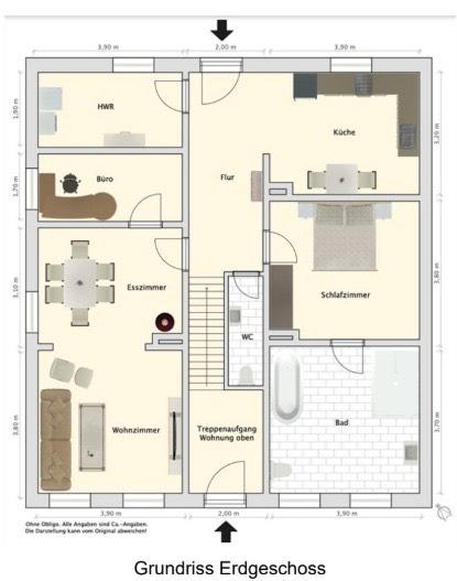 Erdgeschoßwohnung Wilhelmshaven Altengroden - 4 Zimmer, 96 m&sup2;, 850&euro; | Angebot:26598439