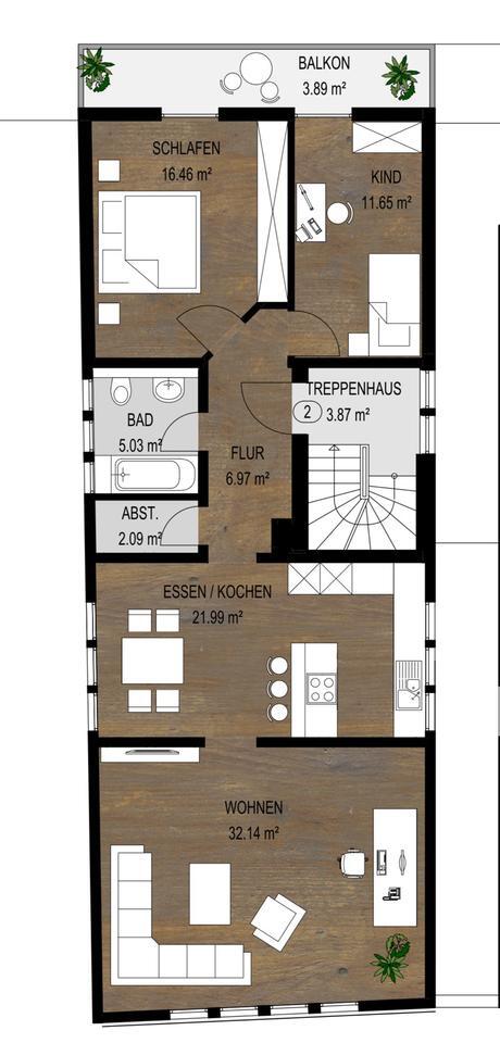 Wohnung in Biedenkopf zu vermieten