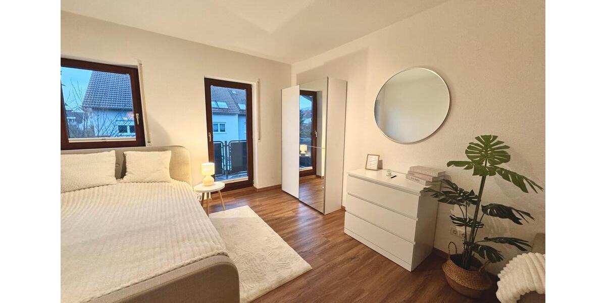 Leimen: NEU möbliertes 1-Zimmer-Apartment mit Balkon in Top-Lage! 1 zimmer