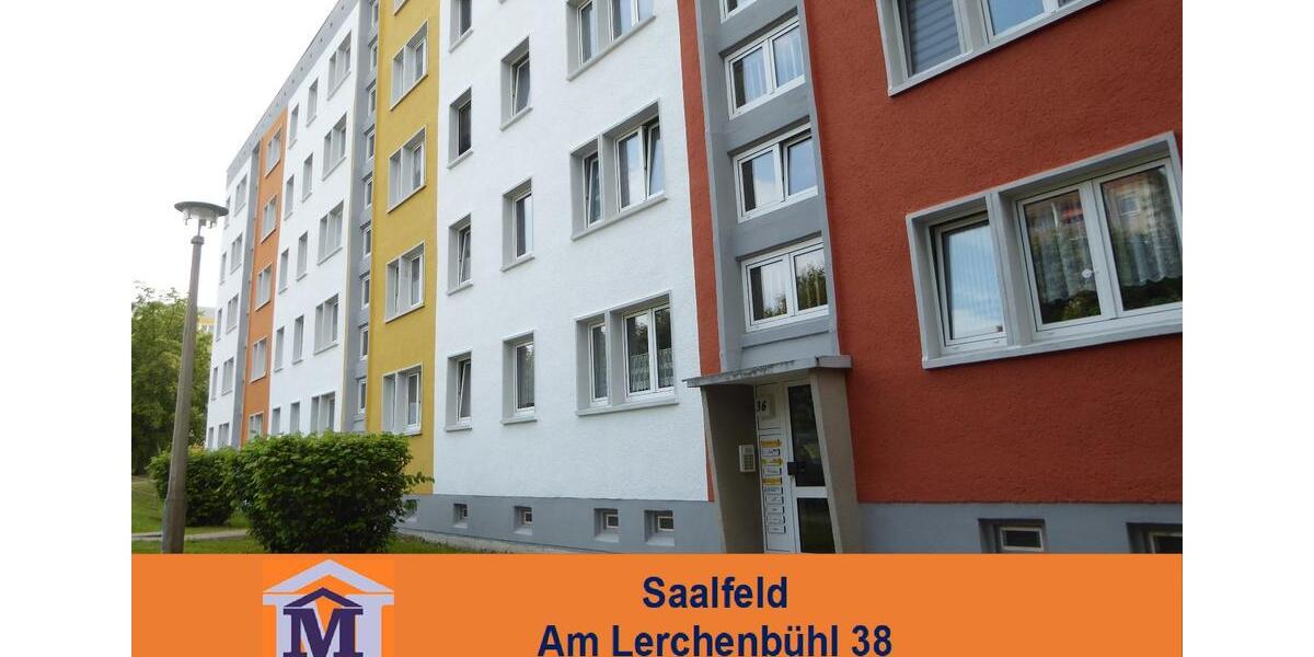 Etagenwohnung Saalfeld (Saale) - 3 Zimmer, 59 m&sup2;, 323&euro; | Angebot:17498420