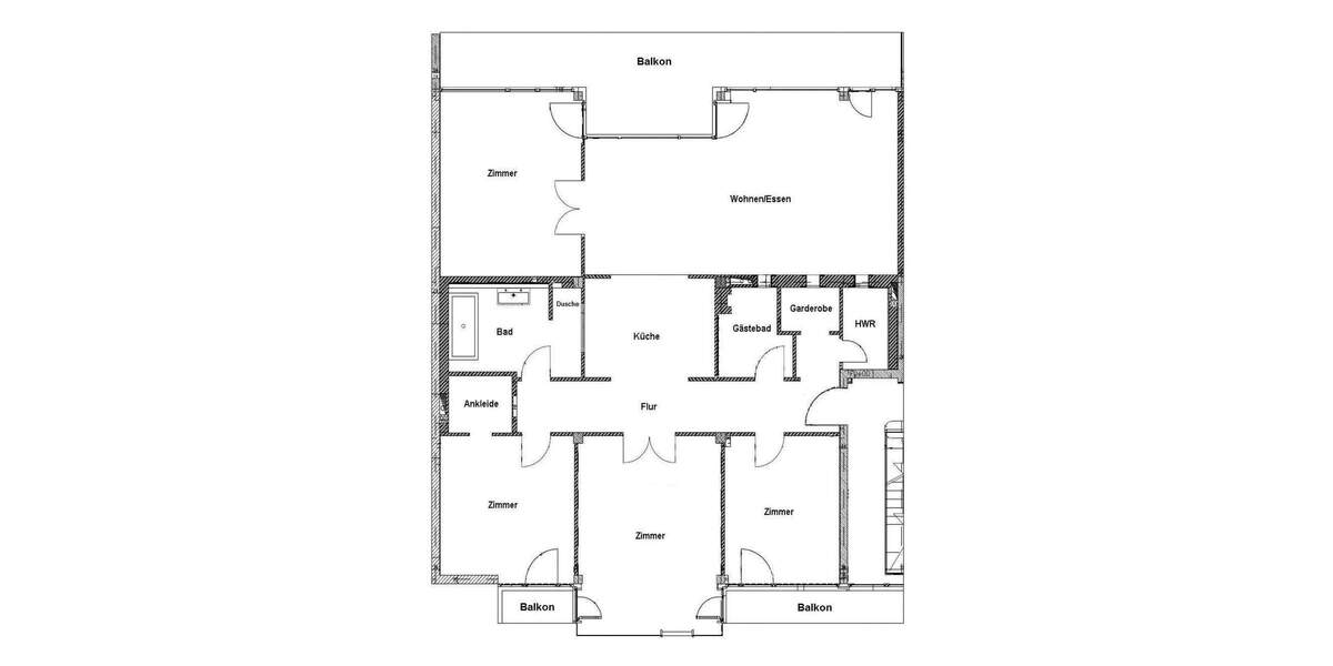 Etagenwohnung Berlin Kreuzberg - 5 Zimmer, 202 m&sup2;, 4.000&euro; | Angebot:24487238