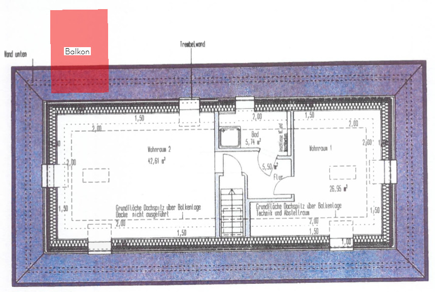 Etagenwohnung Bad Schussenried - 3 Zimmer, 98 m&sup2;, 1.050&euro; | Angebot:25671823