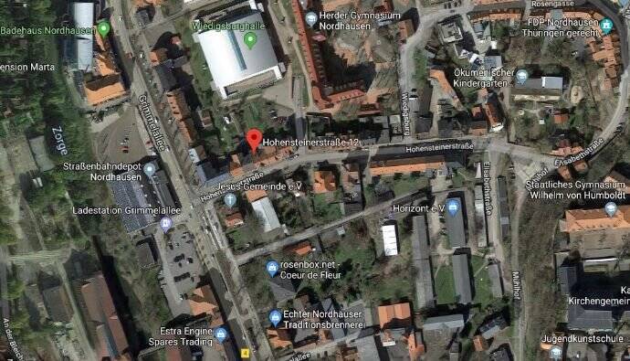 Etagenwohnung Nordhausen - 4 Zimmer, 113 m&sup2;, 735&euro; | Angebot:25797278