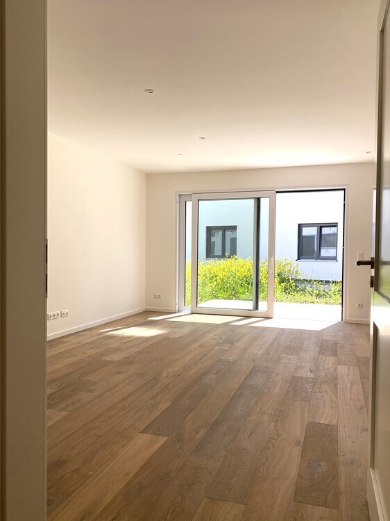 familienfreundliche moderne Erdgeschoßwohnung mit Gartenanteil