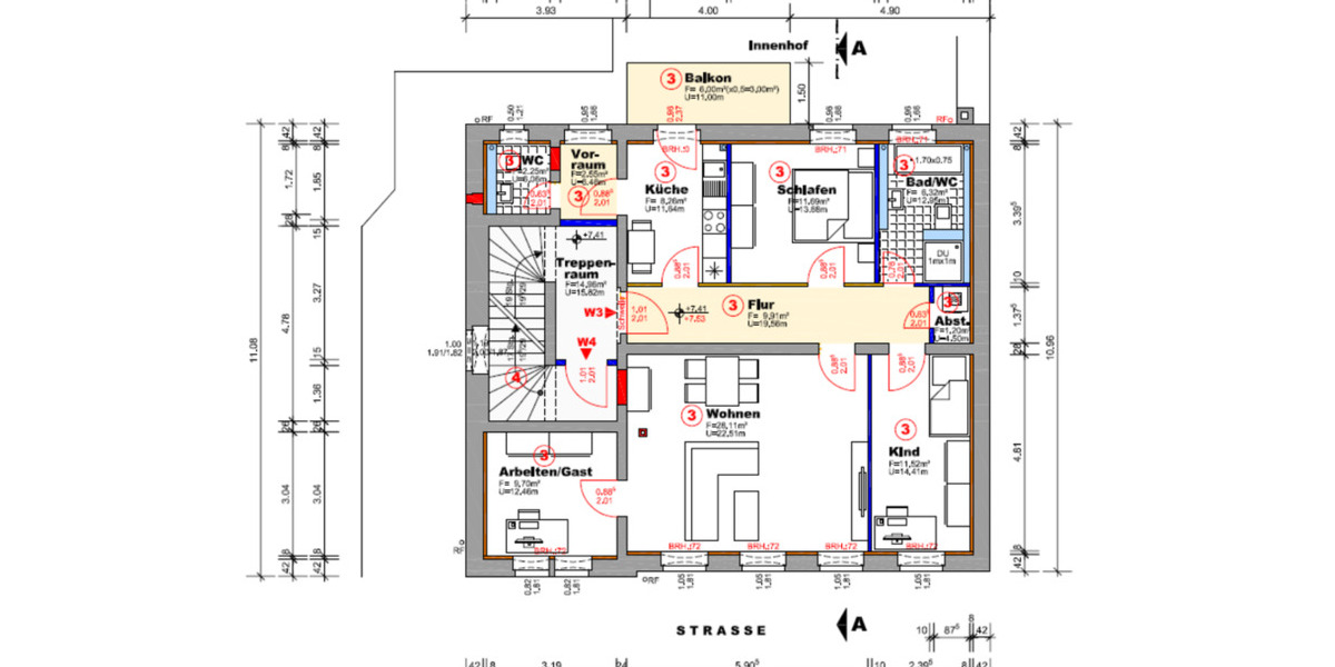Schöne vollsanierte Altbauwohnung in Zschopau 4 zimmer