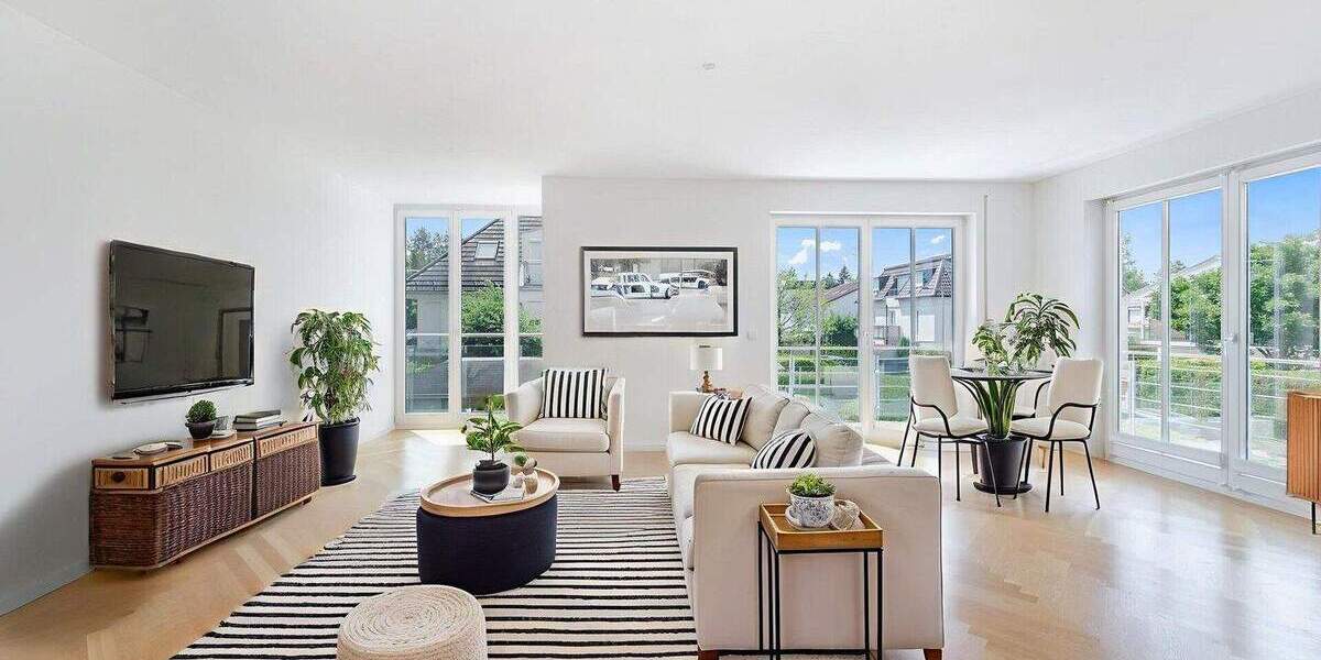 Etagenwohnung München Trudering-Riem - 4 Zimmer, 122 m&sup2;, 2.370&euro; | Angebot:25336192