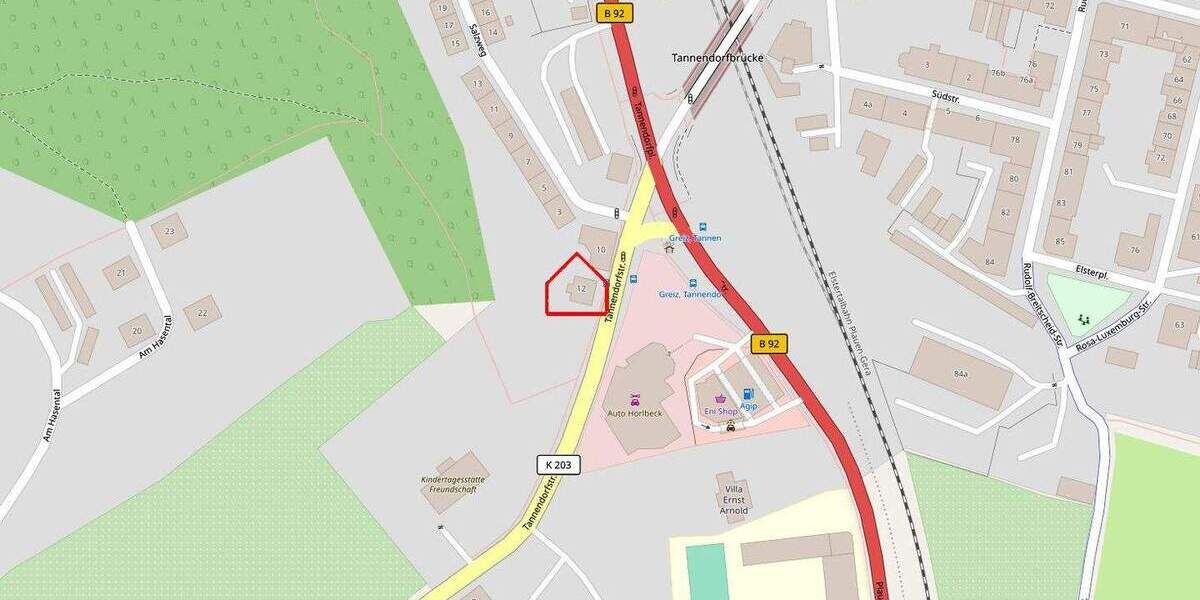 Etagenwohnung Greiz - 3 Zimmer, 82 m&sup2;, 599&euro; | Angebot:25152765