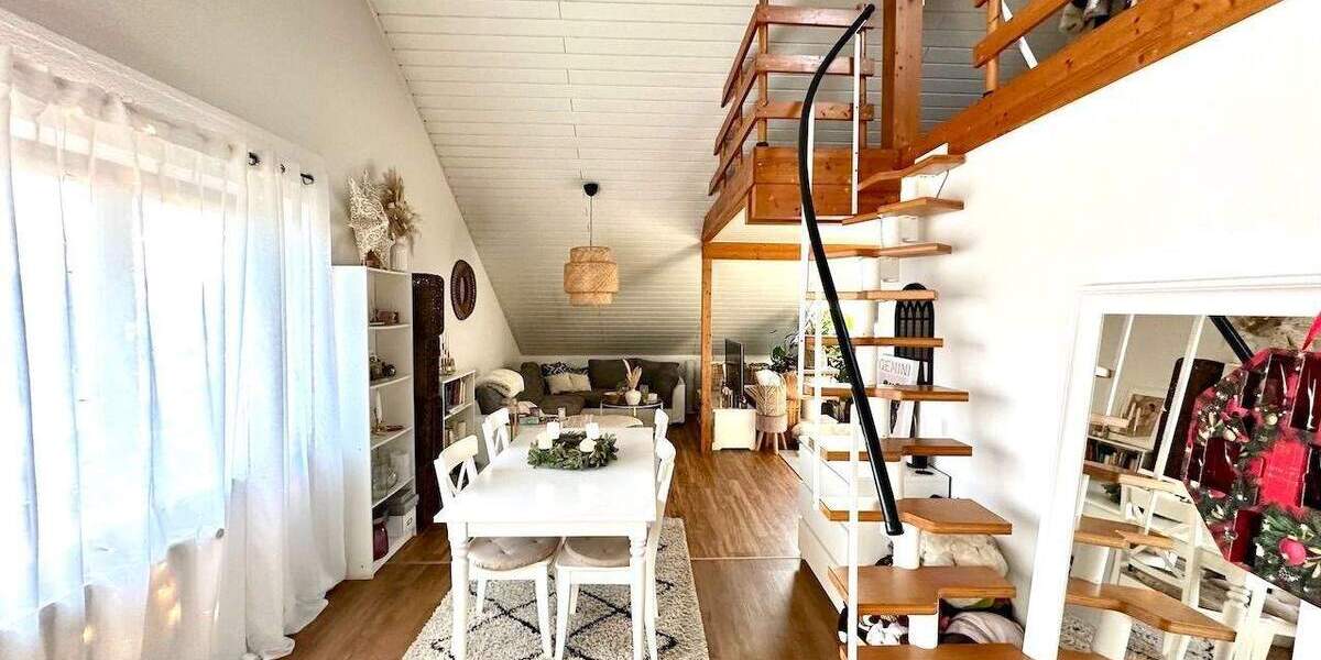 Gut geschnittene Dachgeschosswohnung in beliebter Wohnlage 2 zimmer