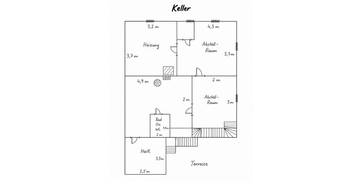 Doppelhaushälfte Eschwege - 5 Zimmer, 130 m&sup2;, 1.200&euro; | Angebot:26563877
