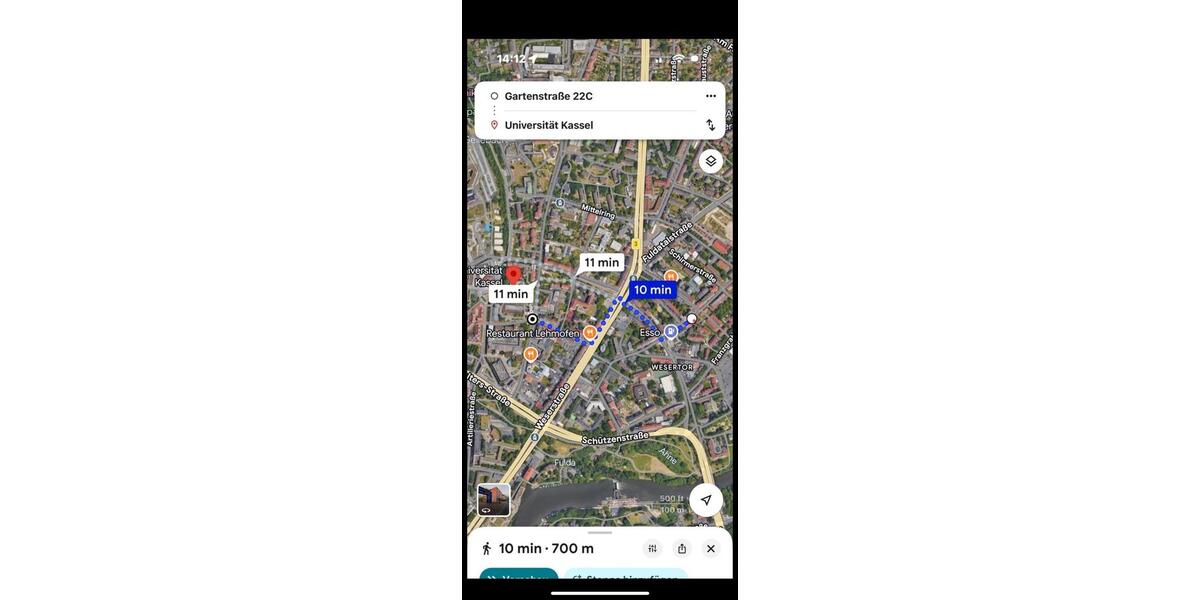 Wohnen auf Zeit Kassel Fasanenhof - 2 Zimmer, 58 m&sup2;, 450&euro; | Angebot:26644209