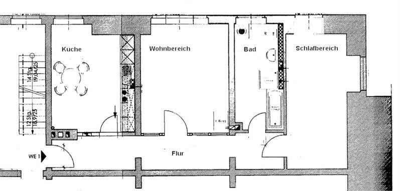 Etagenwohnung Klipphausen - 2 Zimmer, 68 m&sup2;, 450&euro; | Angebot:26493222