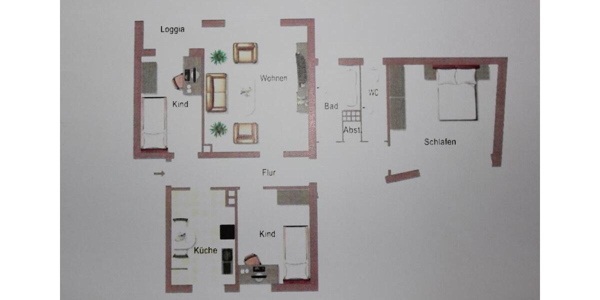 Etagenwohnung Kiel Wik - 4 Zimmer, 81 m&sup2;, 1.200&euro; | Angebot:24463422