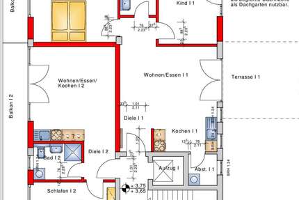 Wohnung zum Mieten in Worms 1.090 € 91 m² 3 zimmer