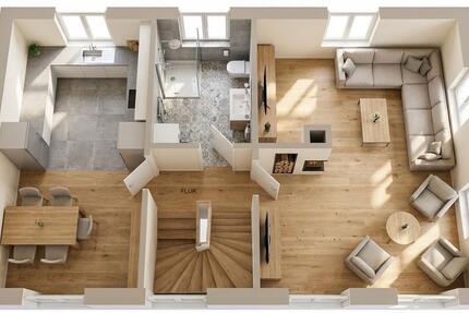 Liebevoll sanierte, zentral gelegene Altbauwohnung 4ZK2B 4 zimmer