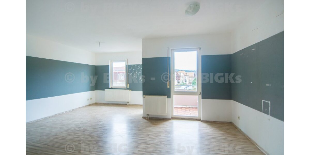 BIGKs - Suhl Mitte: 1Raumwohnung, Fahrstuhl, integrierte Küche&Wannenbad,Balkon (-;) - Etagenwohnung Suhl Suhl Mitte | Angebot:27126011