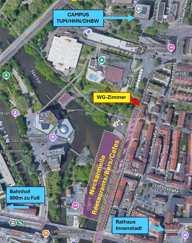 Mehrere WG-Zimmer! Voll möbliert! Erstbezug! NeckarmeileCampus!