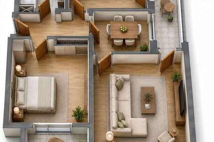 Wohnung Konz Canet - 2 Zimmer, 70 m&sup2;, 730&euro; | Angebot:27283732