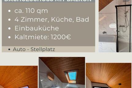 Wohnung Lahr (Schwarzwald) - 4 Zimmer, 110 m&sup2;, 1.200&euro; | Angebot:24830892