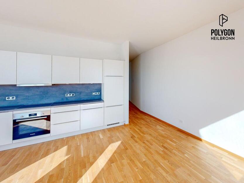 Helle 3-Zimmer-Wohnung zum Erstbezug mit EBK!
