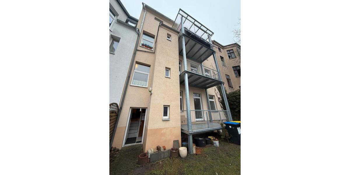 1 Raumwohnung im Erdgeschoss mit Balkon und Einbauküche 1 zimmer