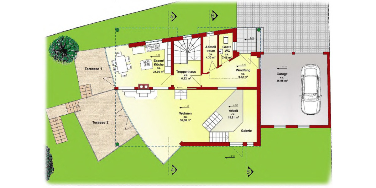 Einfamilienhaus Essenbach - 6 Zimmer, 180 m&sup2;, 2.750&euro; | Angebot:24787569