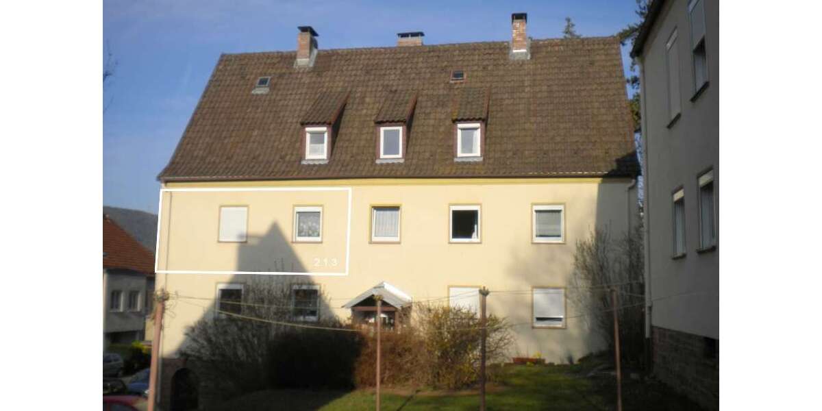 Etagenwohnung Gemünden - 3 Zimmer, 54 m&sup2;, 406&euro; | Angebot:27163809