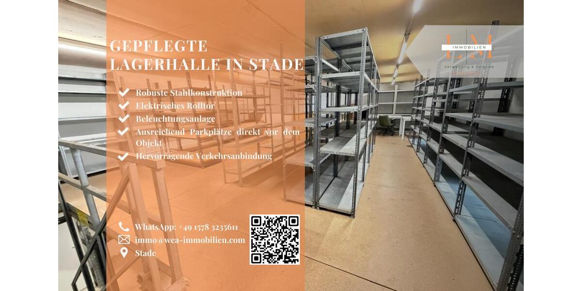 Gewerbeobjekt Stade Bützfleth - 1.500&euro; | Angebot:25341959