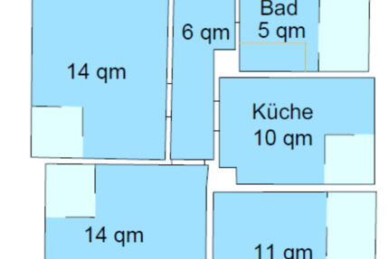 Wohnung Aalen Unterkochen - 3 Zimmer, 60 m&sup2;, 570&euro; | Angebot:23878610