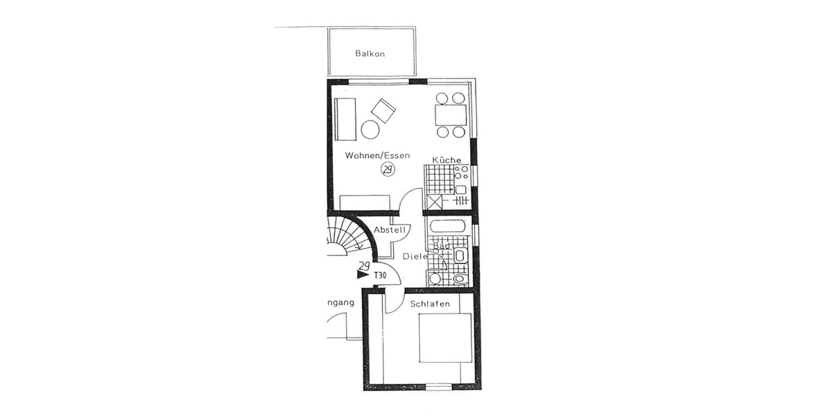 Erdgeschoßwohnung Pirna - 2 Zimmer, 56 m&sup2;, 617&euro; | Angebot:25636221
