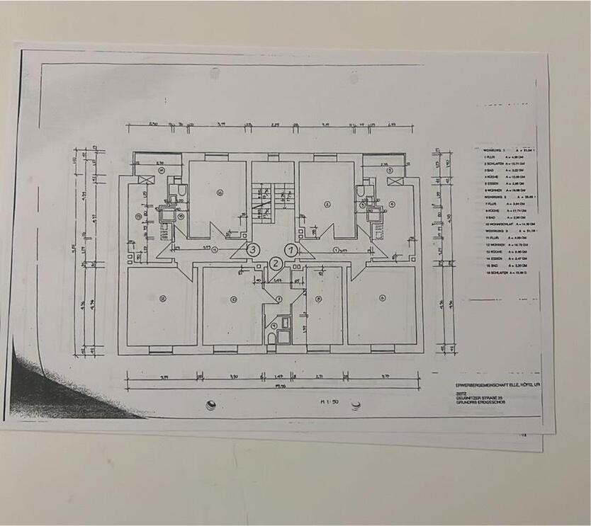 3 Zimmer Wohnung im 1.OG in Zeitz mit Einbauküche 73 qm