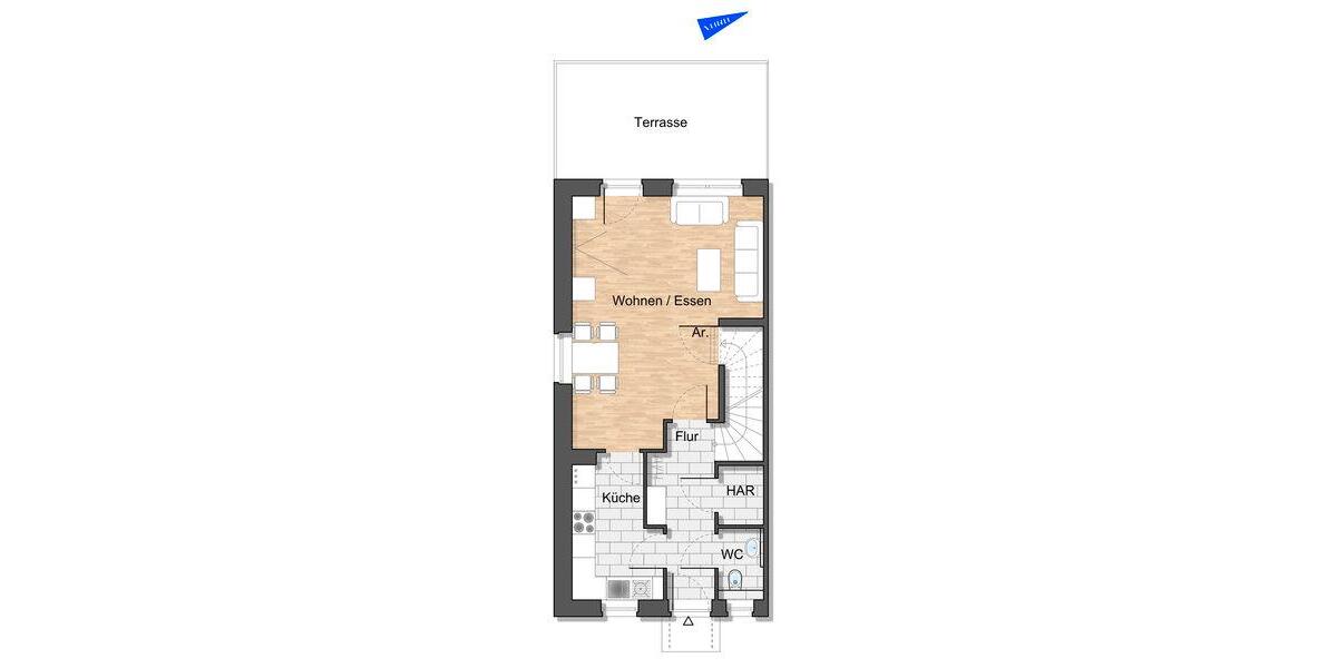 Einfamilienhaus Wolfsburg Almke - 5 Zimmer, 124 m&sup2;, 1.489&euro; | Angebot:21383051