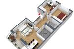 Etagenwohnung Merseburg Neumarkt (Vorstadt) - 3 Zimmer, 56 m&sup2;, 380&euro; | Angebot:25663964