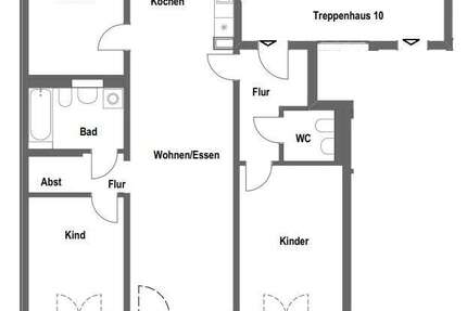 Wohnung zum Mieten in Herzogenaurach 1.033,29 € 97.48 m² 4 zimmer