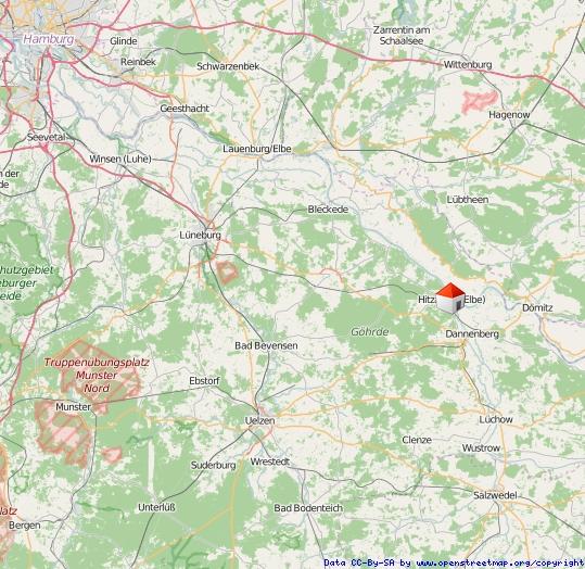 Erdgeschoßwohnung Hitzacker (Elbe) - 2 Zimmer, 70 m&sup2;, 520&euro; | Angebot:25852988