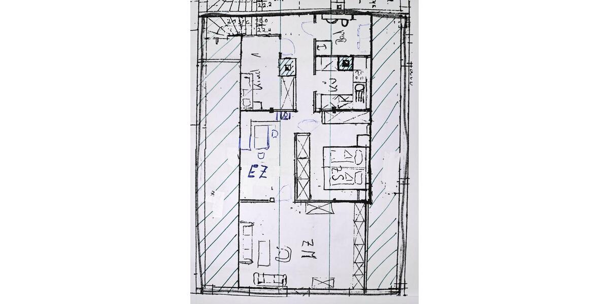 Dachgeschoßwohnung Egglham - 4 Zimmer, 88 m&sup2;, 460&euro; | Angebot:23751513