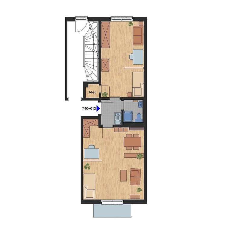 Wohnung zum Mieten in Bonn 855 € 60 m² 2 zimmer