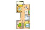 Erdgeschoßwohnung Wittenberg Lutherstadt - 3 Zimmer, 57 m&sup2;, 361&euro; | Angebot:26366814