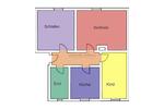 Erdgeschoßwohnung Dessau-Roßlau Dessau - 3 Zimmer, 64 m&sup2;, 399&euro; | Angebot:23616343