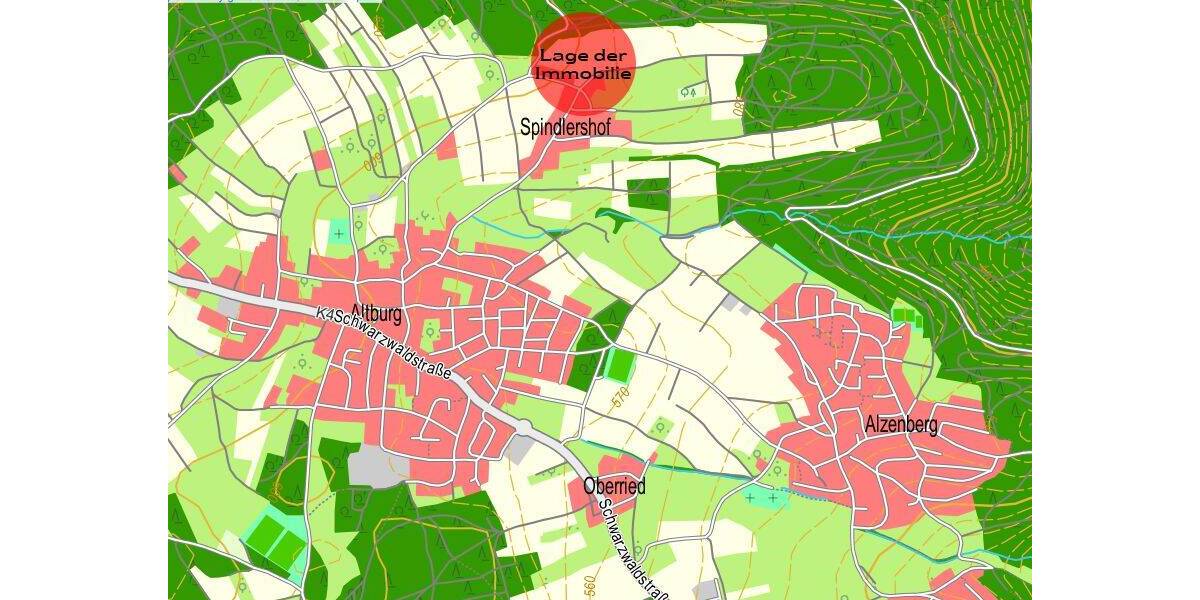 Etagenwohnung Calw Altburg - 3 Zimmer, 108 m&sup2;, 1.100&euro; | Angebot:26092605