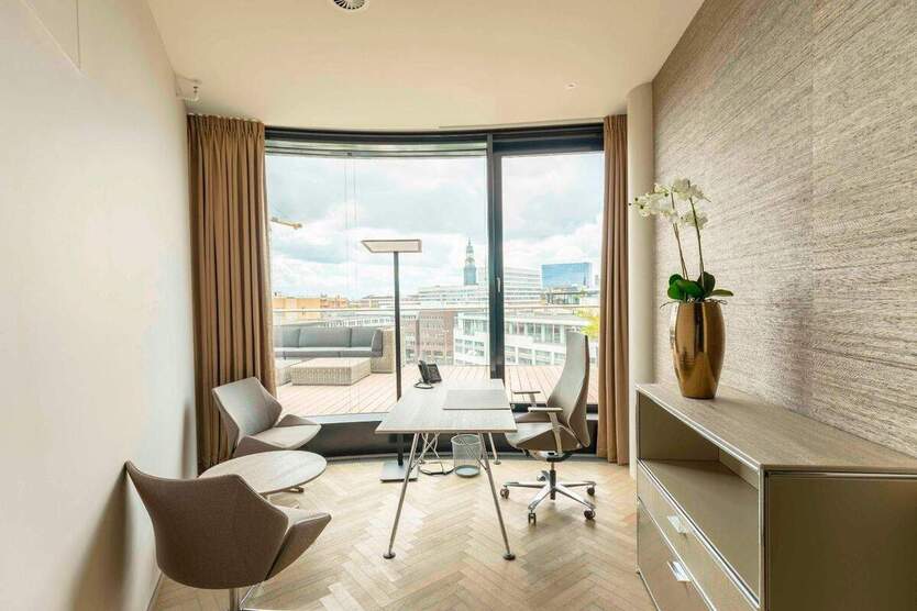 CoWorking Arbeitsplätze direkt am Jungfernsteg - All-in-Miete zimmer