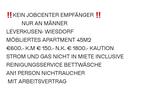 Möbliertes Apartment 45m2 € 750.- 1PERSON NICHTRAUCHER 1 zimmer