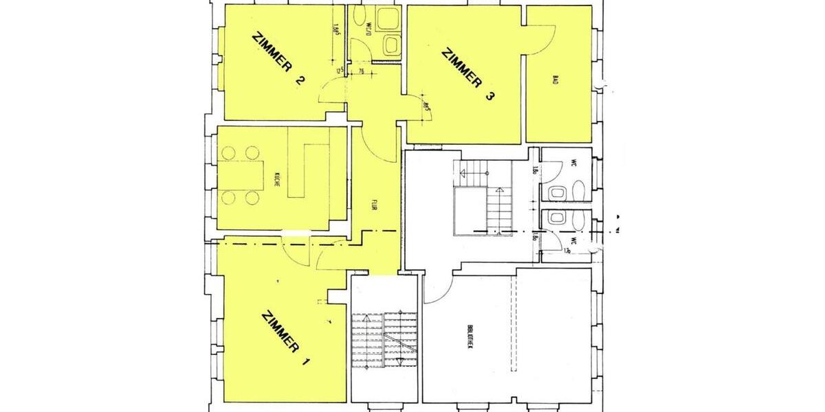 Etagenwohnung Holzminden - 1 Zimmer, 26 m&sup2;, 190&euro; | Angebot:26367159