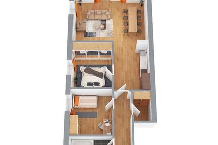 Wohnung Rühen - 3 Zimmer, 82 m&sup2;, 800&euro; | Angebot:24869812