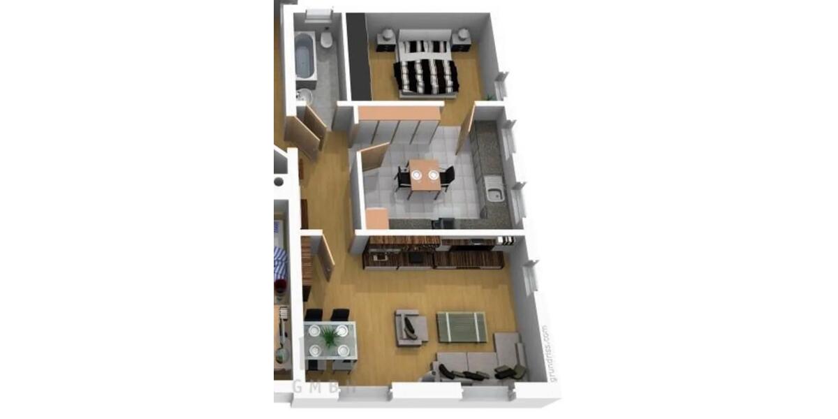 Dachgeschoßwohnung Zschopau - 2 Zimmer, 57 m&sup2;, 285&euro; | Angebot:24258596