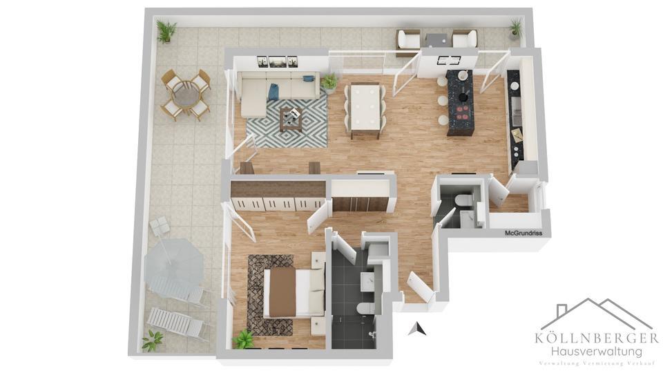 ERSTBEZUG - Erstklassige und lichtdurchflutete Penthouse-Wohnung in Deggendorf zu vermieten!
