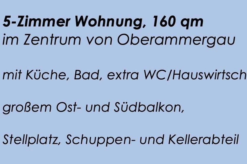 5-Zimmer Wohnung