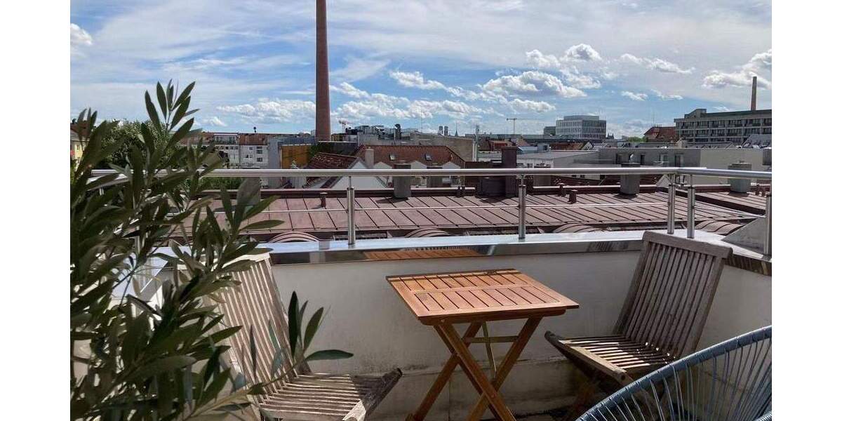 2-Zimmer-Wohnung mit Terrasse im 4. OG in München-Maxvorstadt - 60 m² 2 zimmer