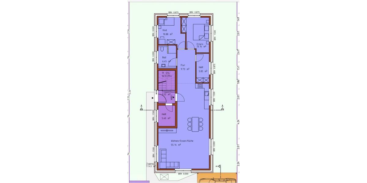 Erdgeschoßwohnung Diepholz - 3 Zimmer, 101 m&sup2;, 1.050&euro; | Angebot:25838598