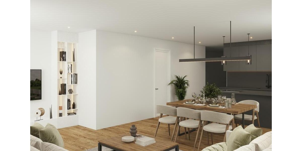 Neubau Doppelhaushälfte ca. 143m2, EH40 mit Garten in Tiefenbach 4 zimmer