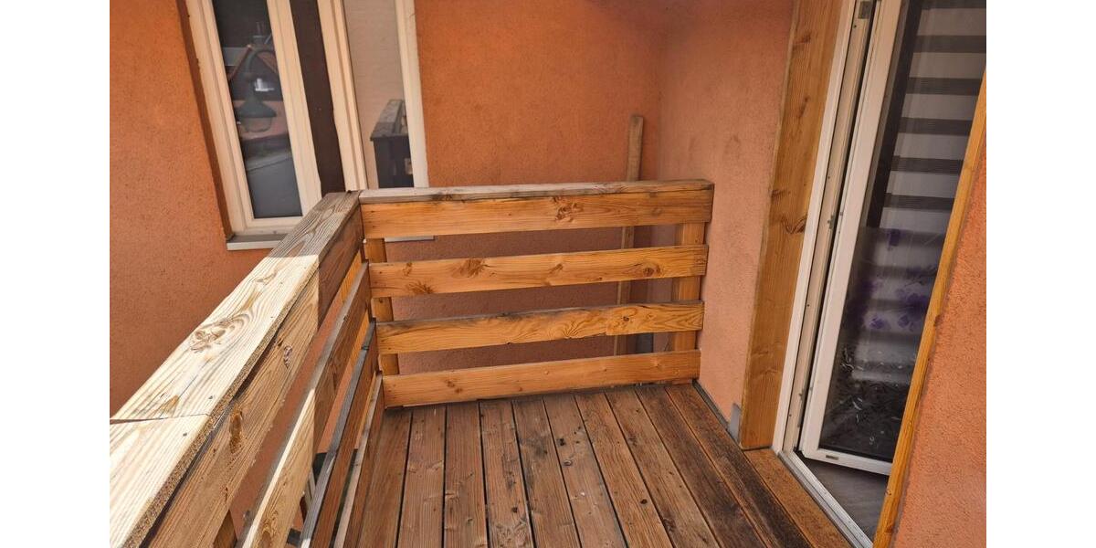 Sanierte 1 RAUM WOHNUNG mit Balkon in Gernrode 1 zimmer